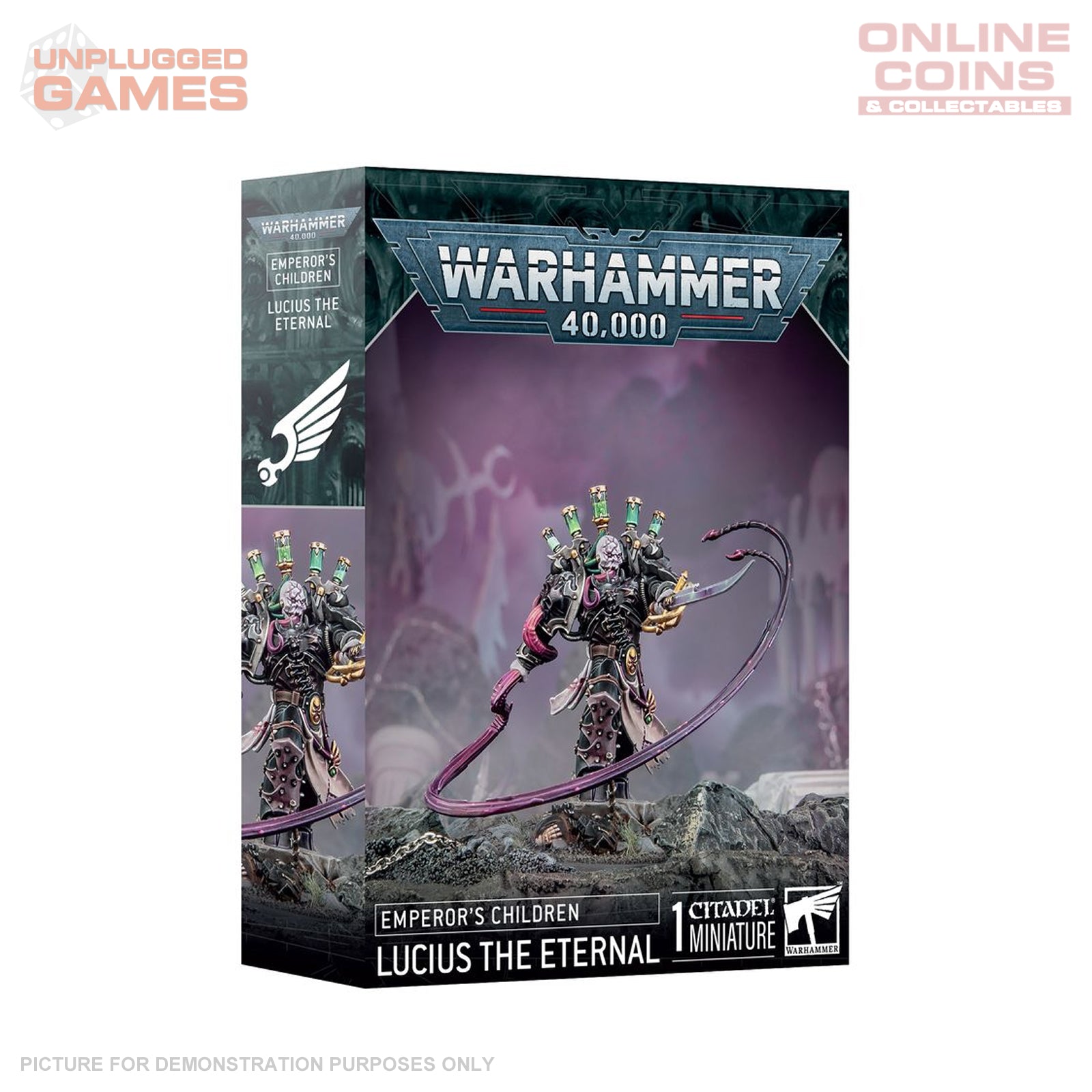Warhammer 40,000 - Emperor's Children - Lucius the Eternal